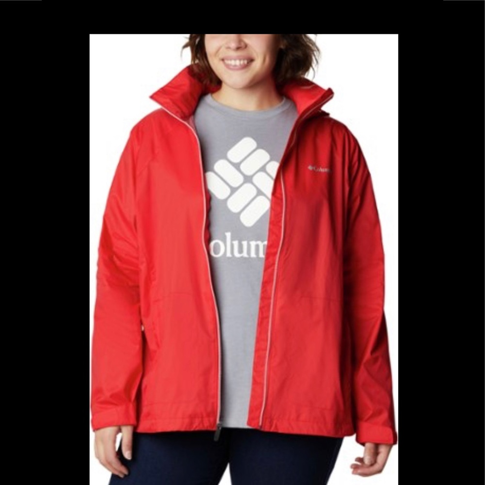 Columbia plus size waterproof jacket - brand New With Tags